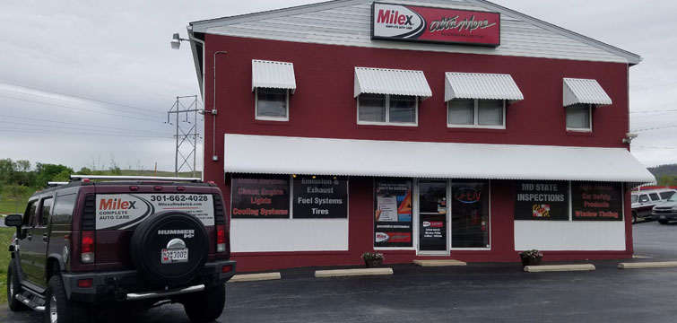 Gallery Front Shop | Milex Complete Auto Care of Boonsboro